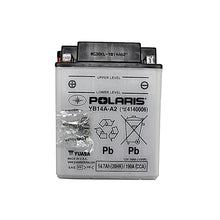 Polaris 12V 14Ah Sealed Rechargeable Battery for Specific Sportsman, Scrambler, ACE, Snowmobile Models and More, YB14A-A2, 190A CCA, High Cranking Power, Snowmobile, ATV Battery - 4140006