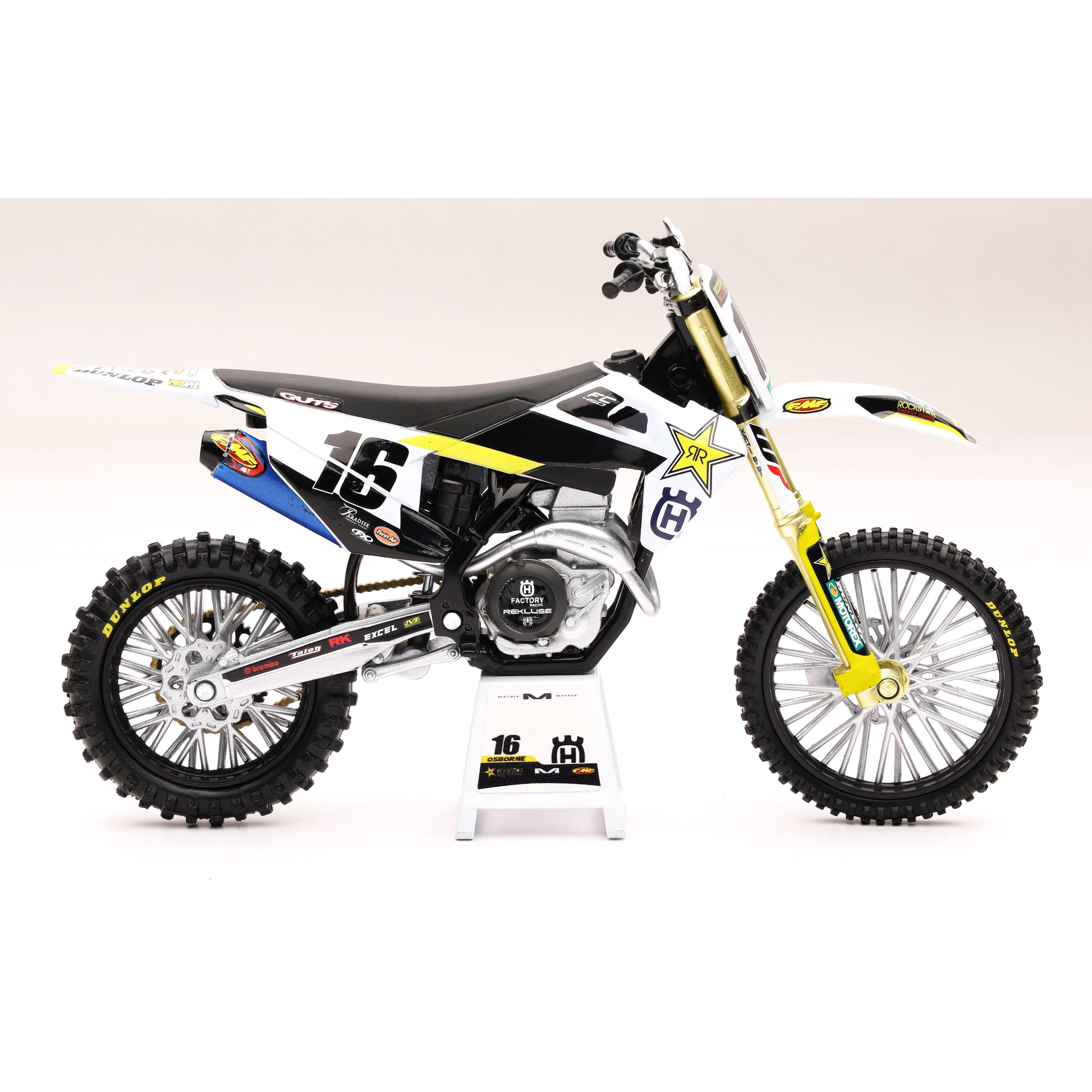 1:12 Scale Rockstar Husqvarna Zach Osborne #16