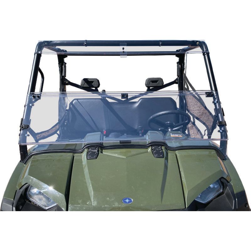 QuadBoss 16-22 Can-Am Defender HD10 Windbreak Folding Windshield