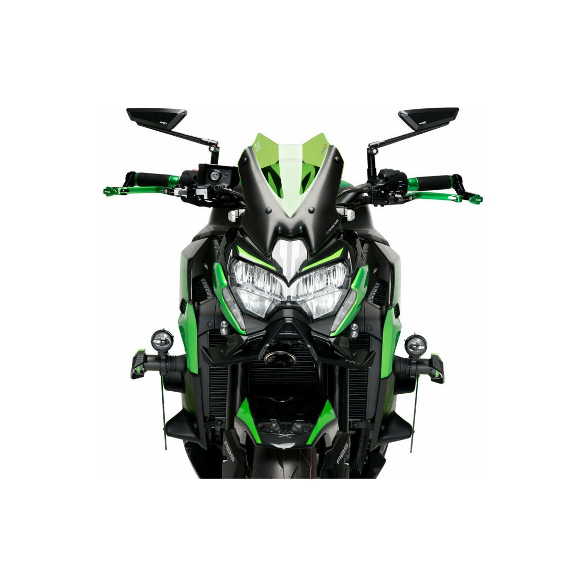 Downforce Front Spoiler Black Kaw