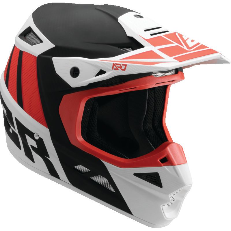 Answer AR7 Hyper Mips Helmet Red/White - Large