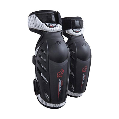 Fox Racing Titan Race Adult Elbow Guard MotoX Motorcycle Body Armor - Black / Small/Medium