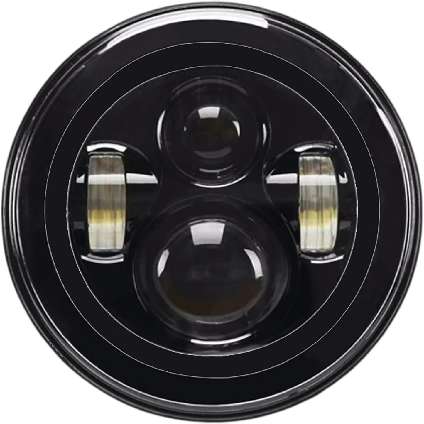 High Definition 7" Led Headlight Black