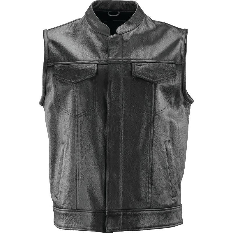 Kuryakyn Leather By River Road Vandal Club Vest Black - 4XL