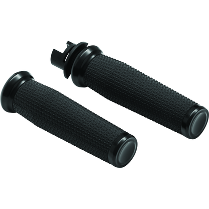 Kuryakyn Thresher Grips 14-17 Models Indian Black