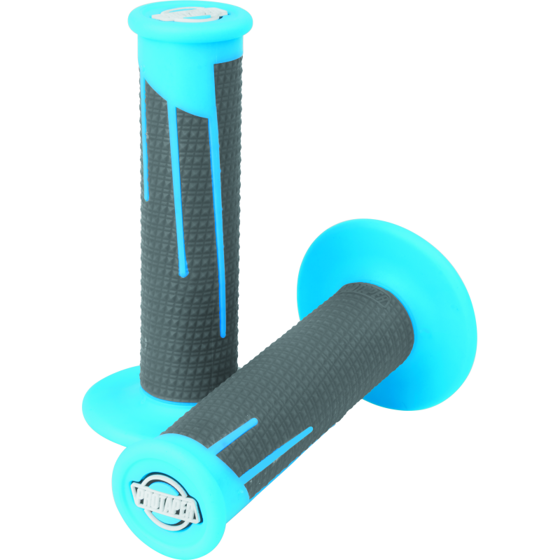 
                      
                        ProTaper Full Diamond Clamp-On Grips - Neon Blue/Dark Gray
                      
                    