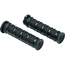 Kuryakyn Dillinger Grips Dual Cable Satin Black