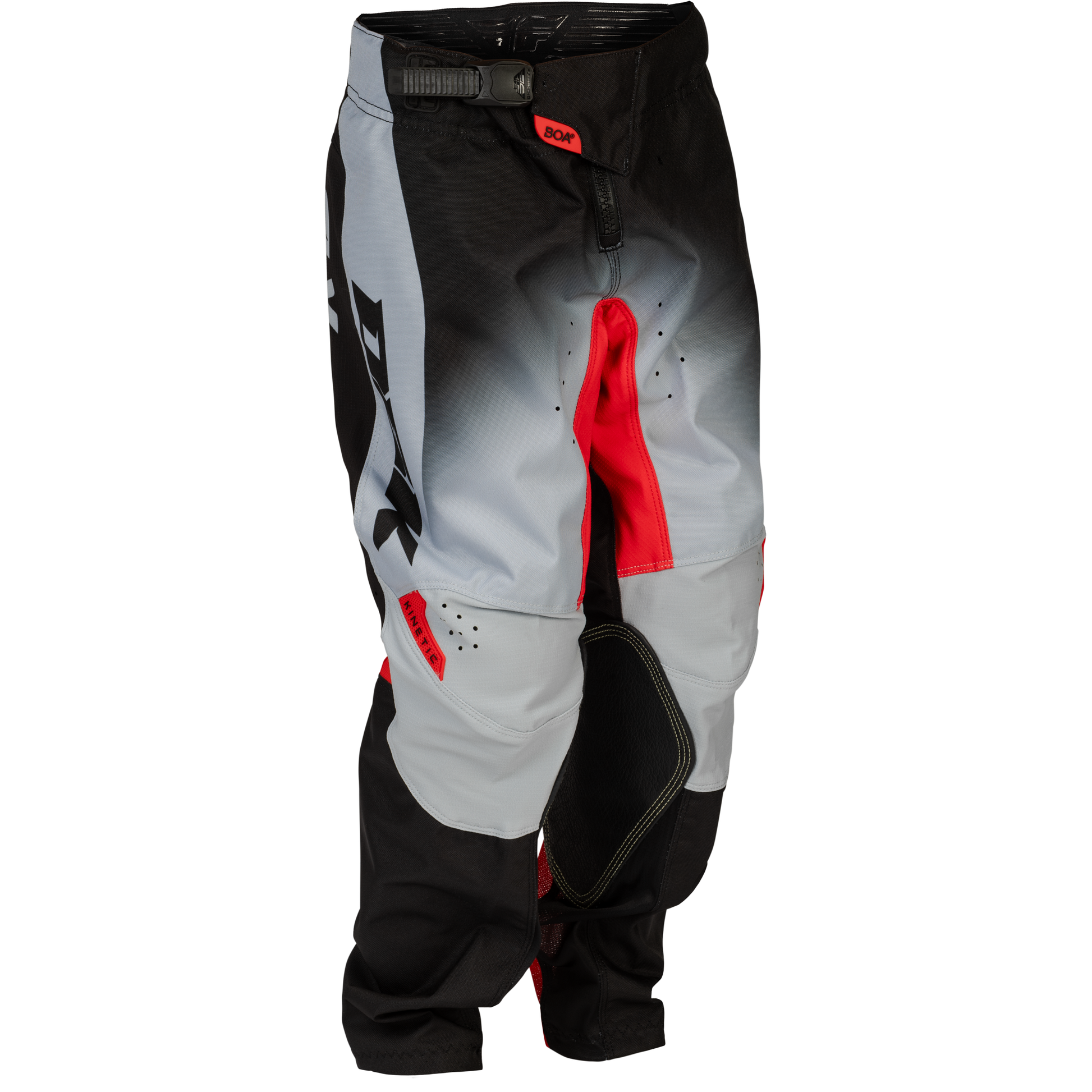 Youth Kinetic Dbk Pants Grey/Black/Red Sz 18