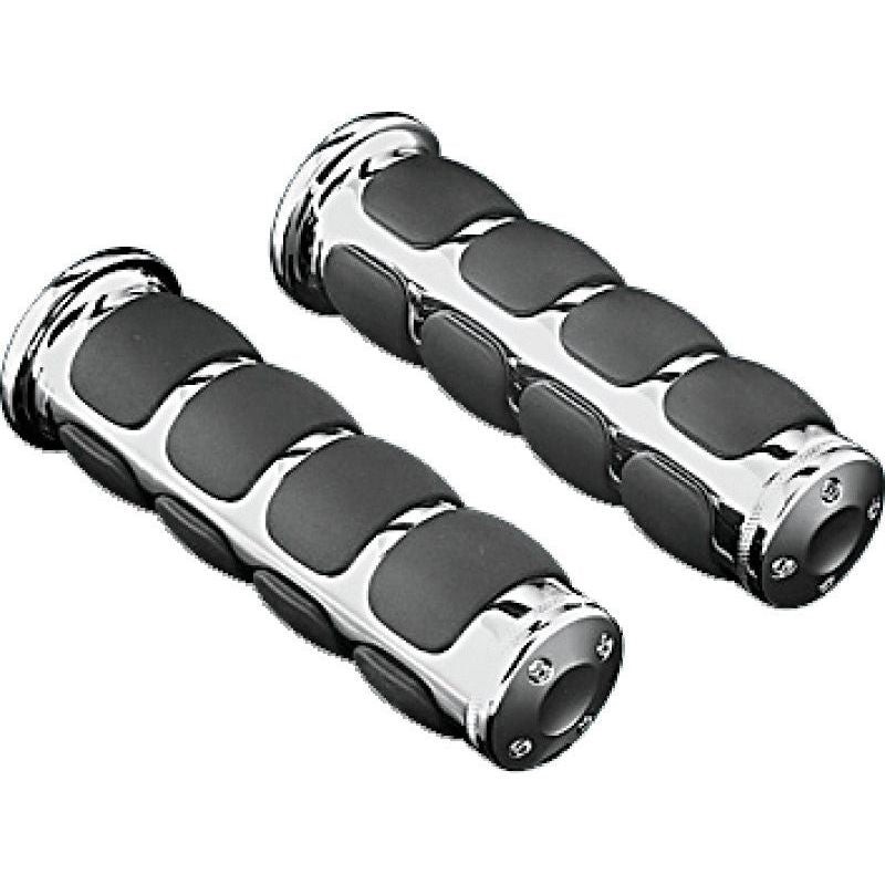 Kuryakyn Metric ISO Grips Chrome