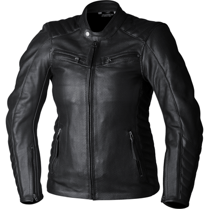 Ladies Roadster Air Ce Jacket Black Leather 2xl