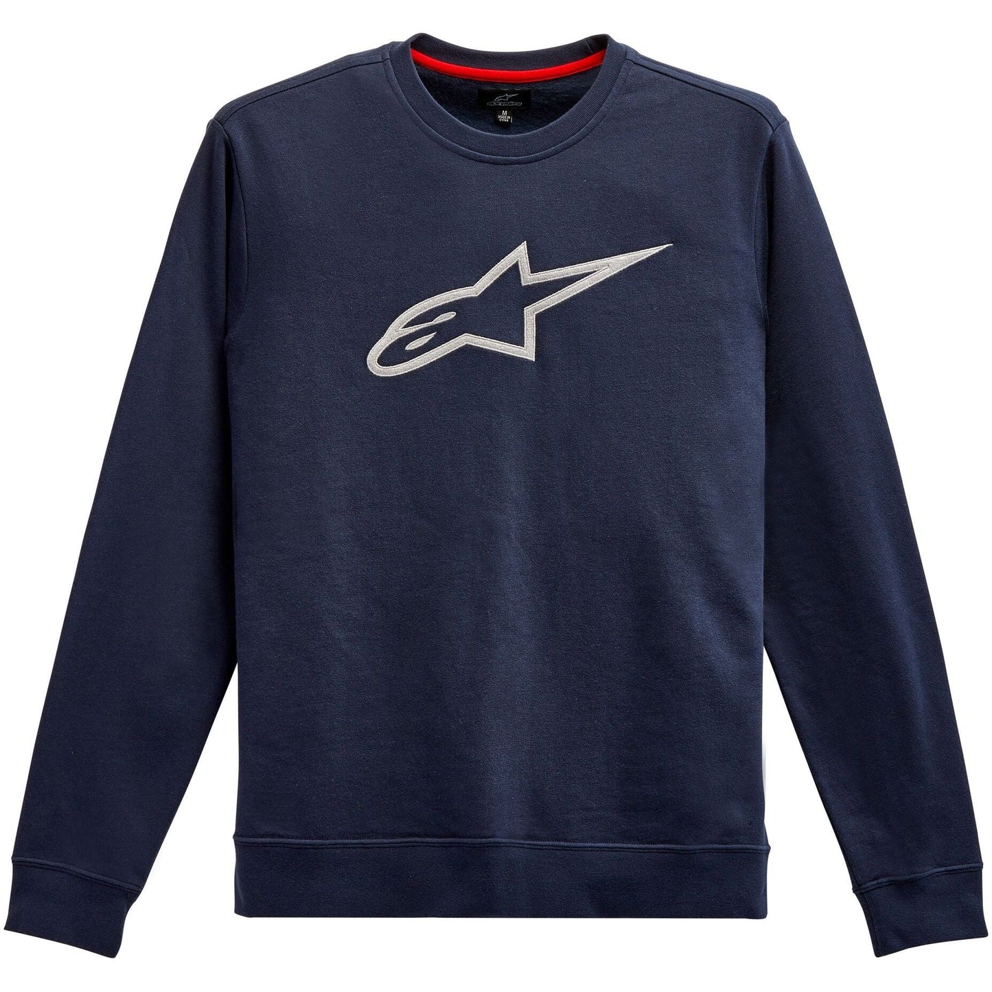 Ageless Crew Fleece Navy/Grey Sm