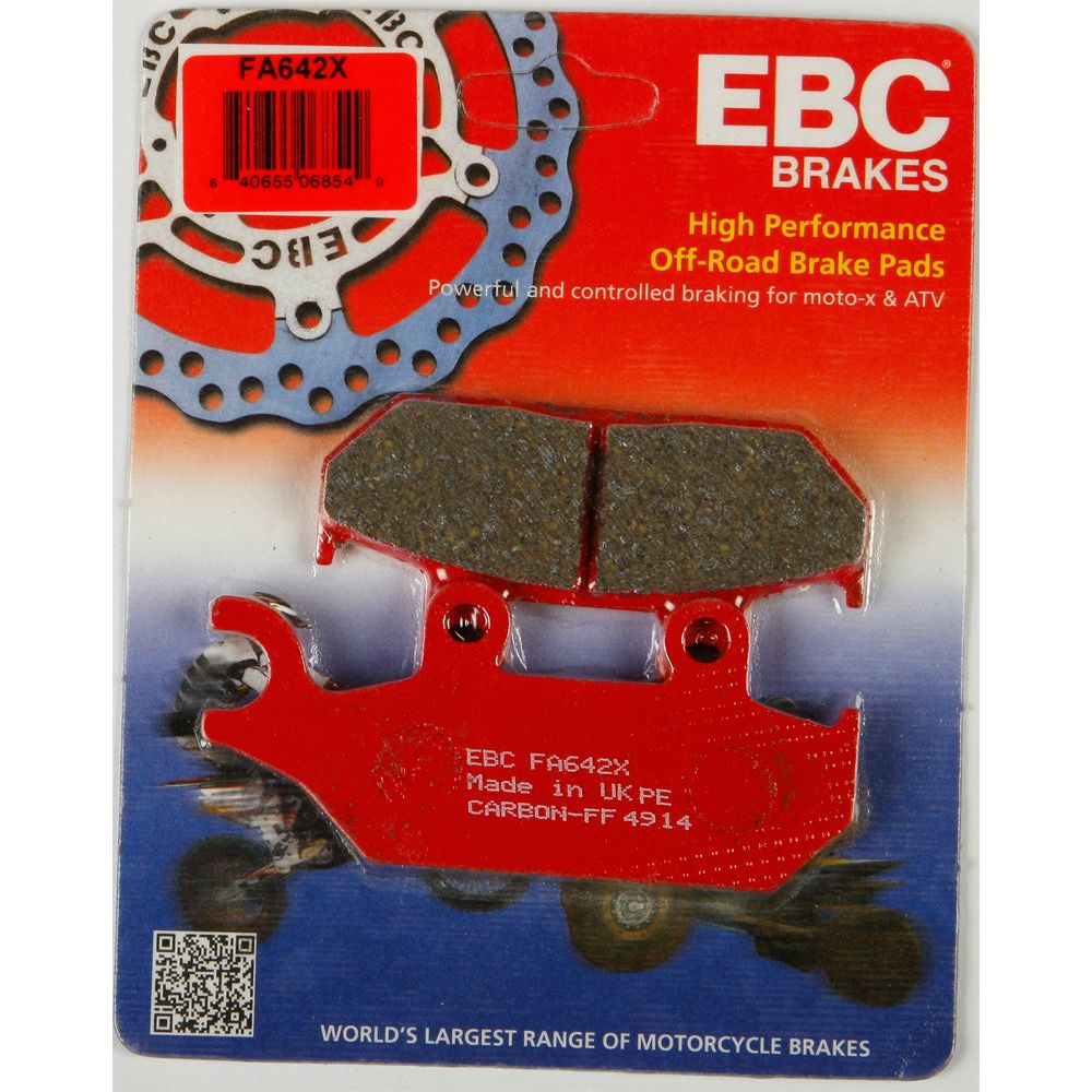 Brake Pads Fa642x Carbon X Series