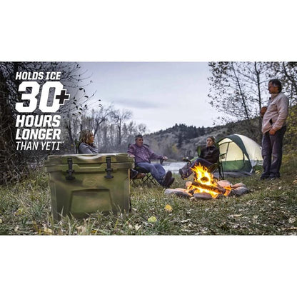 Polaris NorthStar 60 Quart Cooler, Limited Edition Camo, Durable, Lockable, Keeps Ice Cold Longer, Easy to Carry, Tie-Down Cooler for Off-Road, Camping, Hunting, Fishing, Picnics, Beverages - 2890593