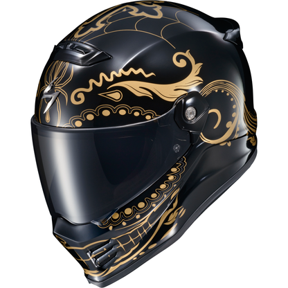 Covert Fx Full Face Helmet El Malo Gold/Gloss Black 2x