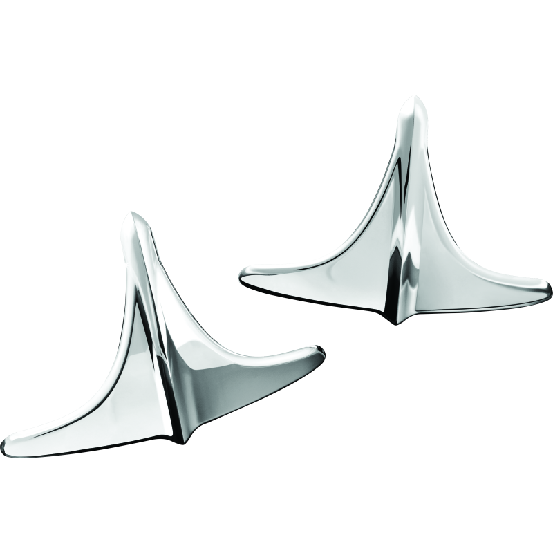 Kuryakyn Rear Fender Accents, Leading Edge, Chrome