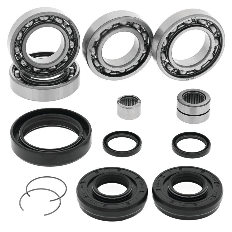 QuadBoss 15-19 Honda TRX420FA FourTrax Rancher 4x4 AT IRS Front Differential Bearing & Seal Kit