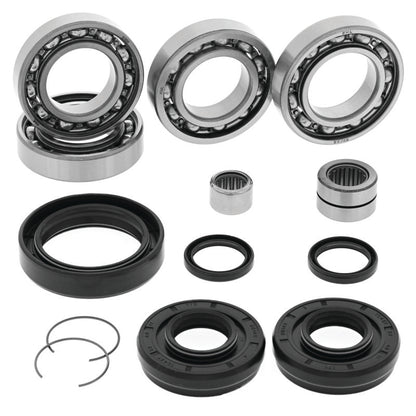 QuadBoss 15-19 Honda TRX420FA FourTrax Rancher 4x4 AT IRS Front Differential Bearing & Seal Kit