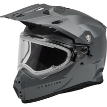 Trekker Cw Solid Helmet Elec Shld Grey Sm