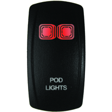 DragonFire Racing Lighted Switch On/Off Red
