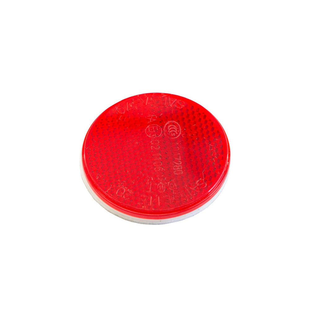 
                      
                        Polaris GEM Saddlebag Reflector, Round, Red, Genuine OEM Part 5433921, Qty 1
                      
                    