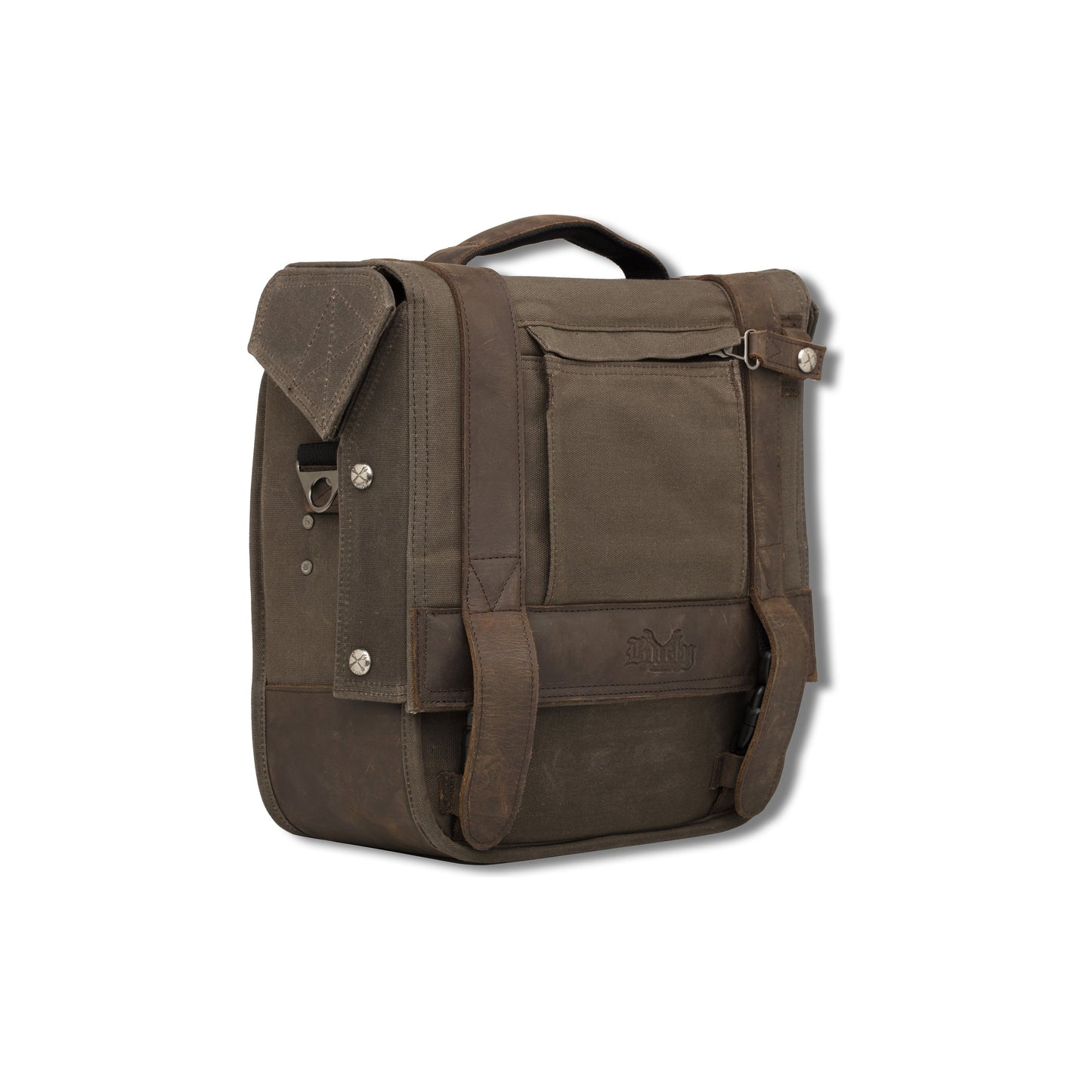 Single Saddlebag Dark Oak