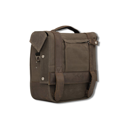 Single Saddlebag Dark Oak