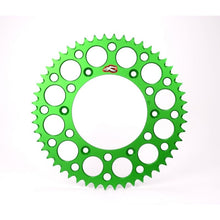 Renthal 2020 Kawasaki KX 65 RearGrooved Sprocket - Green 420-47P Teeth