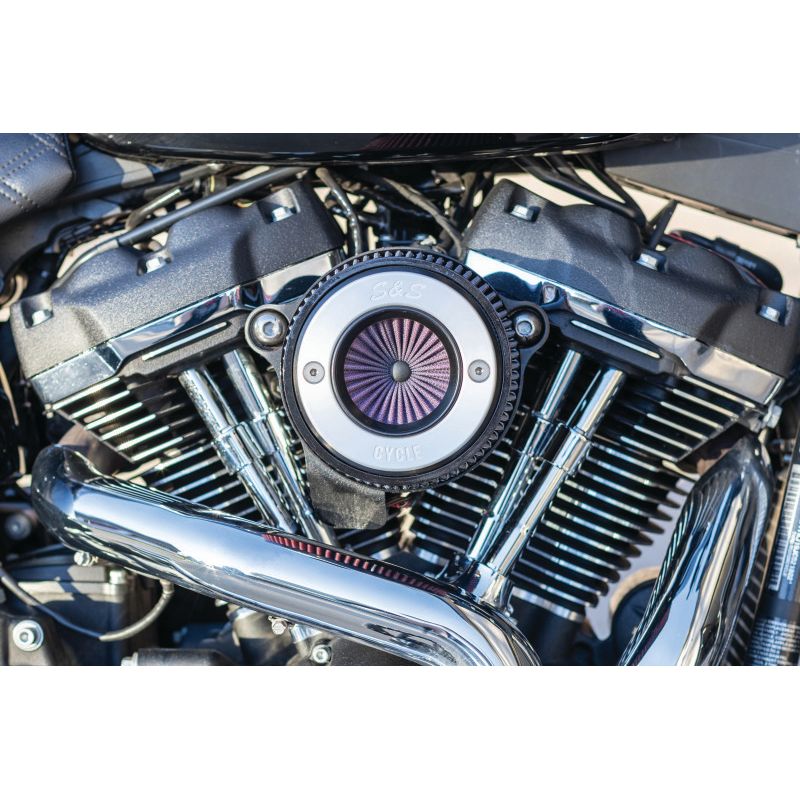 S&S Cycle 2017+ M8 Models Stealth Air Stinger Kit w/ S&S Ring