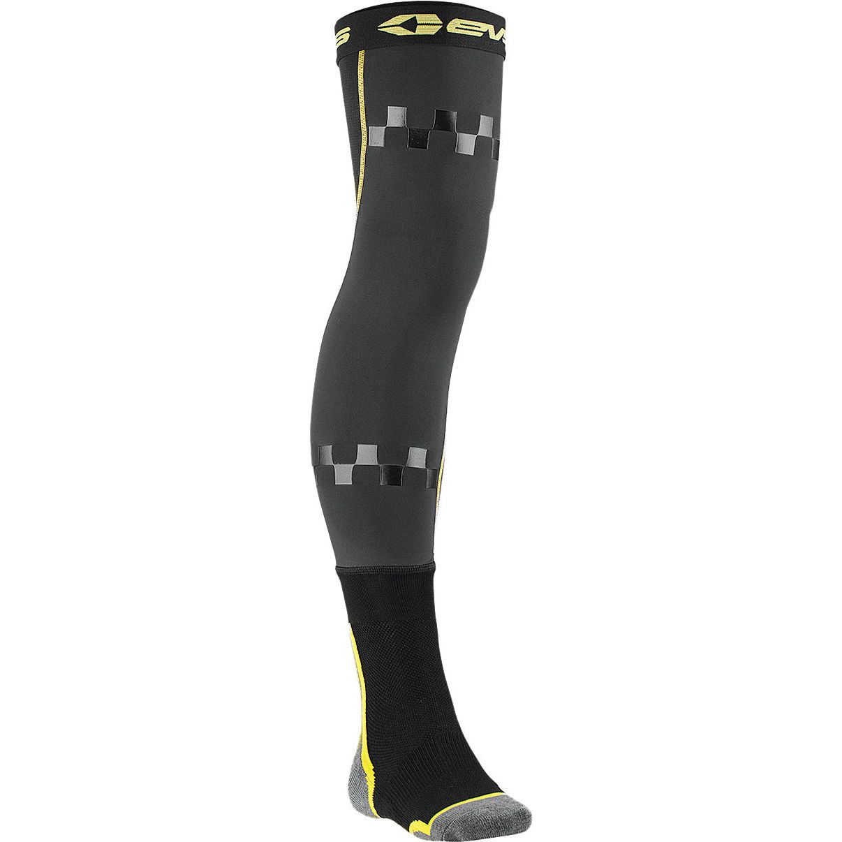Fusion Sock Black/Hi Vis Lg/Xl