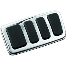 Kuryakyn ISO Brake Pedal Pad Longhorn Chrome