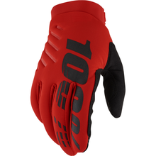 Brisker Gloves Red Md