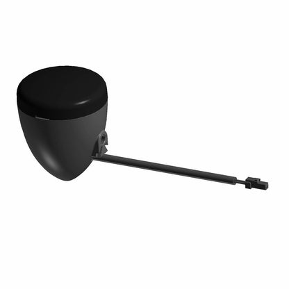 Indian Motorcycle Turn Signal, Rear, Cruiser Black, Genuine OEM Part 2414181-266, Qty 1