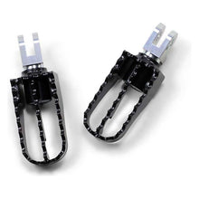 Mx Style Pass Foot Pegs Tri Black