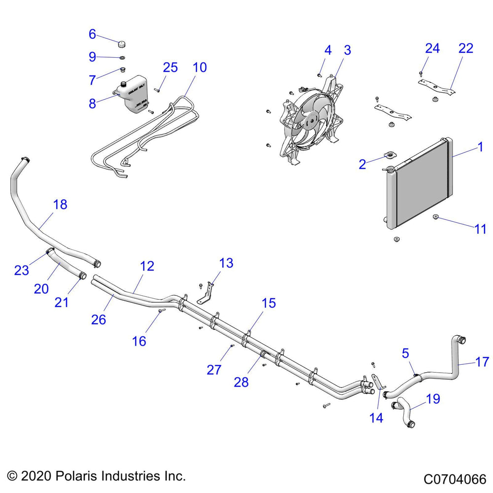 
                      
                        Polaris RZR Fan Assembly, Genuine OEM Part 2413044, Qty 1
                      
                    