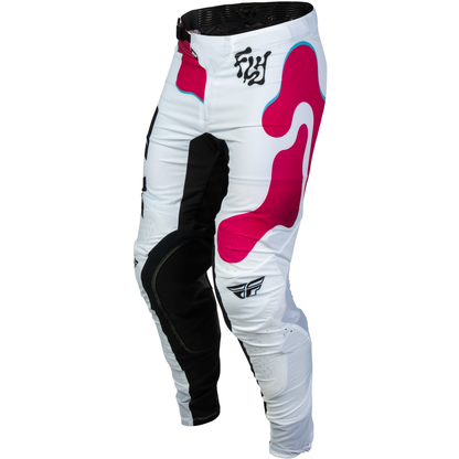 Youth Lite Vibe Pants White/Pink/Blue Sz 26