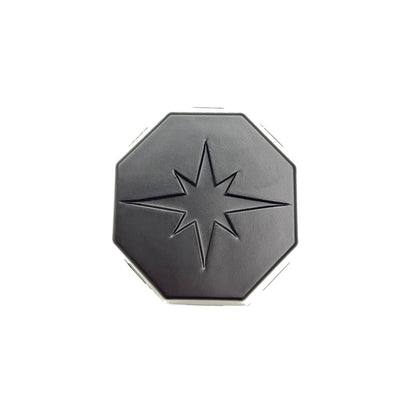 Polaris ATV Hub Cover, Matte Black, Genuine OEM Part 5451374-458, Qty 1