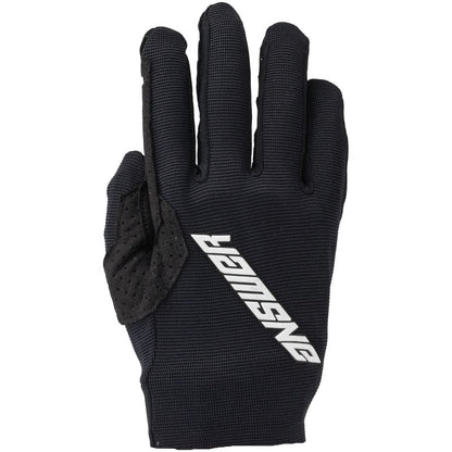 Answer 25 Aerlite Gloves Black/White Youth - Large