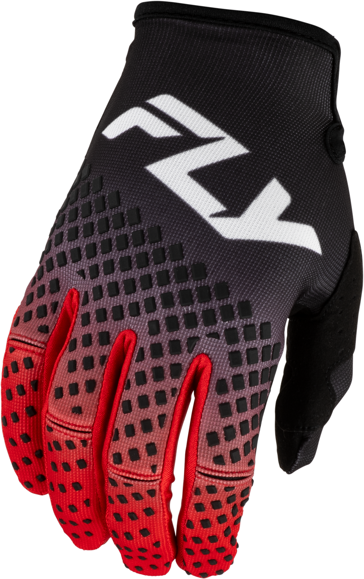 Youth Kinetic Fade Gloves Black/Red/White Ys