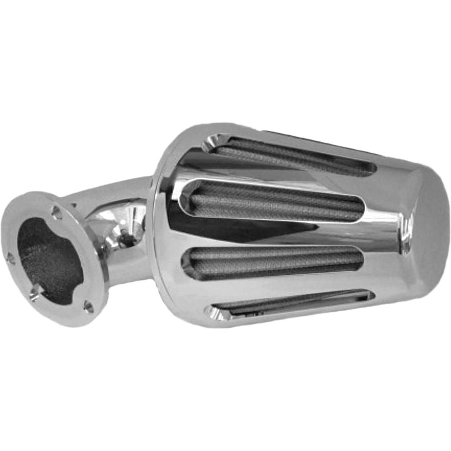 Ram Air Filter Chopped Chrome 4.5"X10"