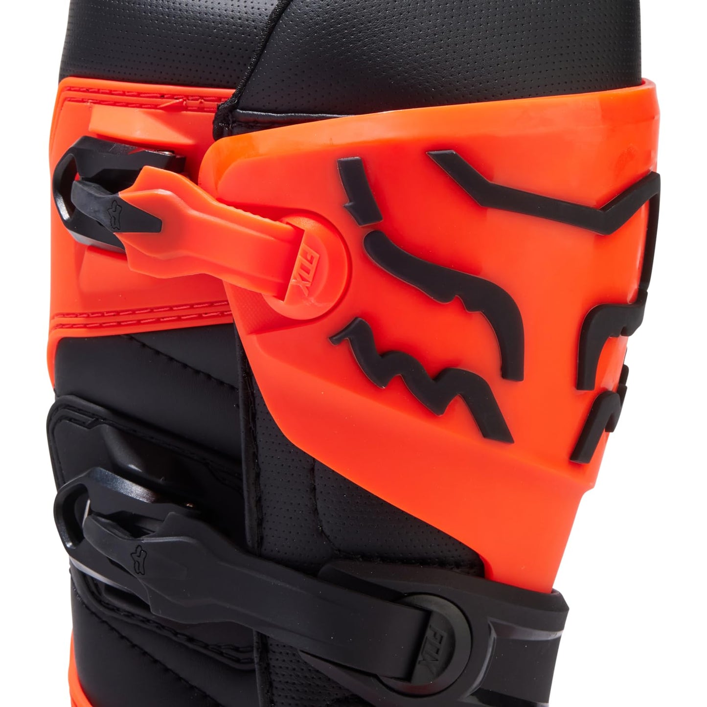 FOX RACING YOUTH COMP MOTOCROSS BOOTS, FLUORESCENT ORANGE, 5