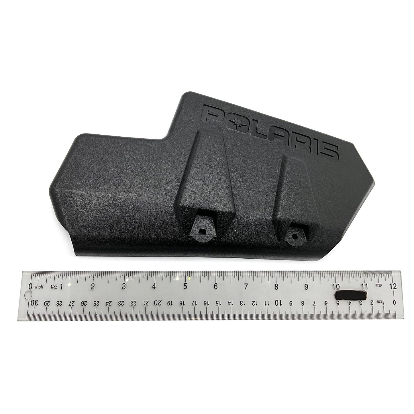 Polaris Ranger CV Shield, Front, Right, Gloss Black, Genuine OEM Part 5437545-070, Qty 1