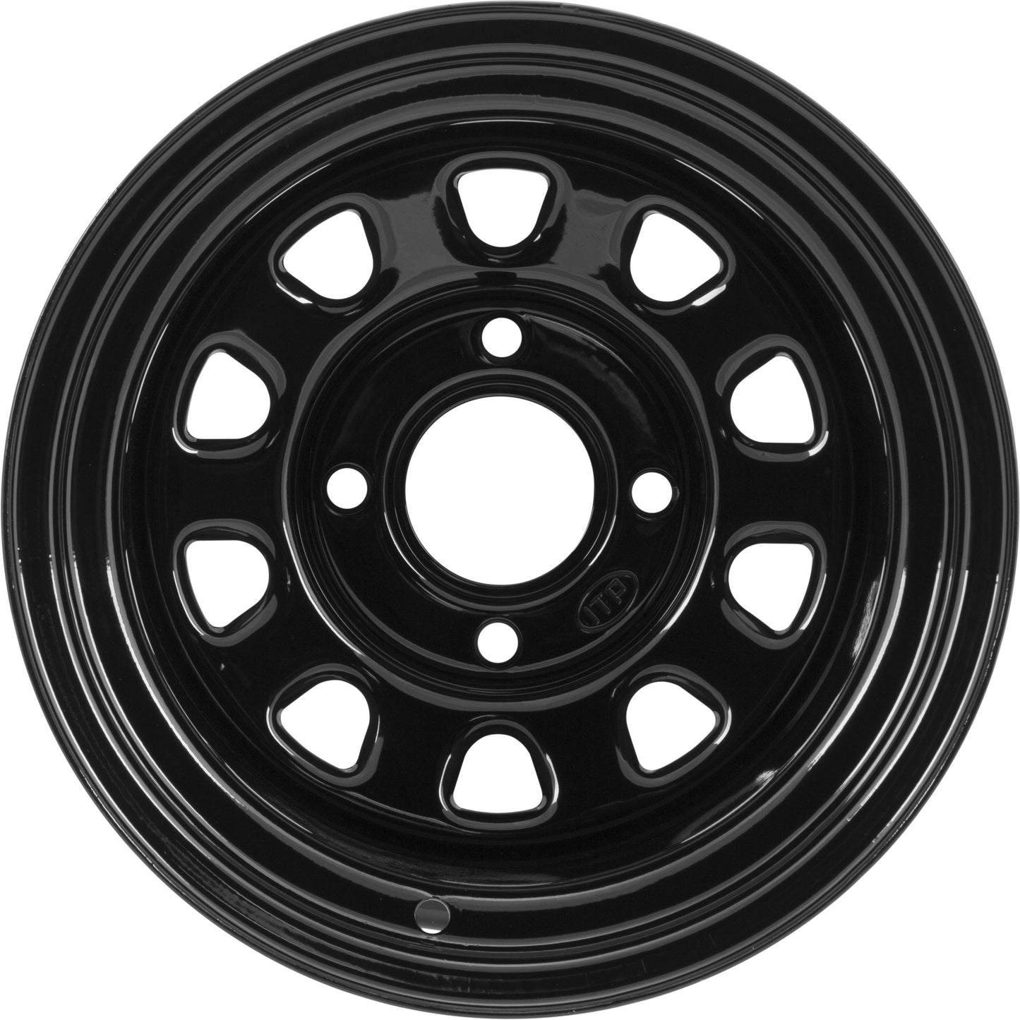 Delta Blk F/R 12x7 4+3 4/110