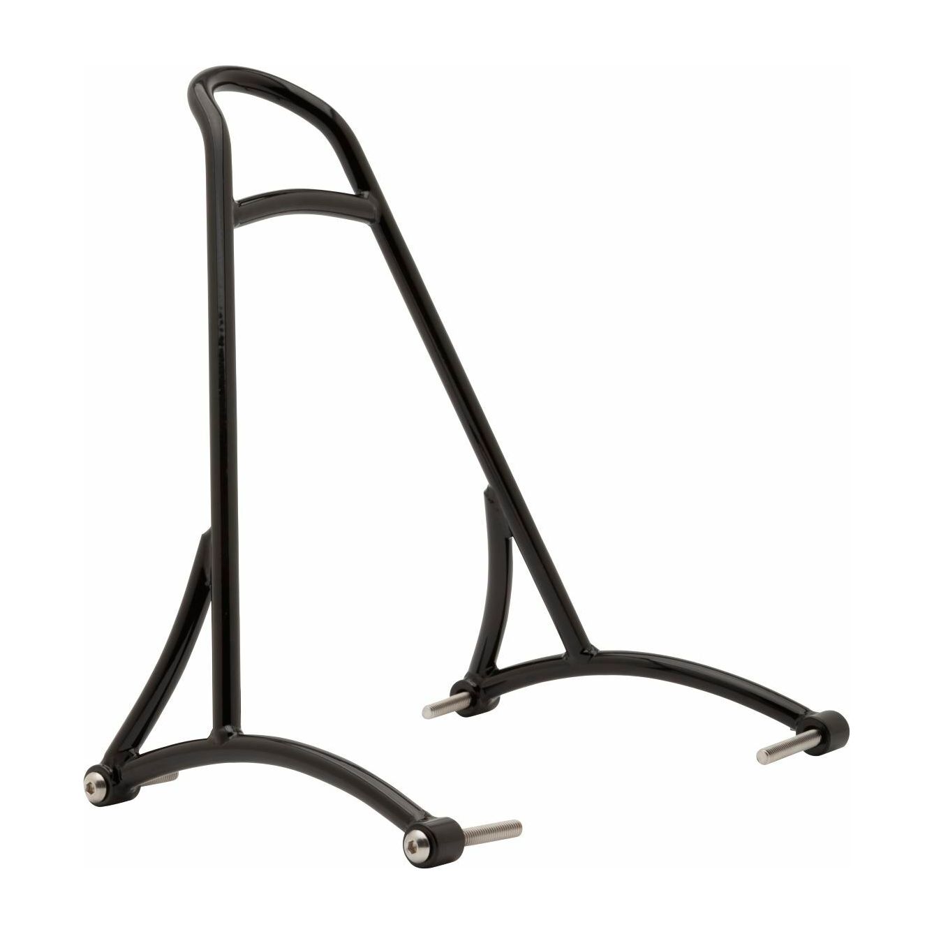 Short Sissy Bar Black Dyna 06 17
