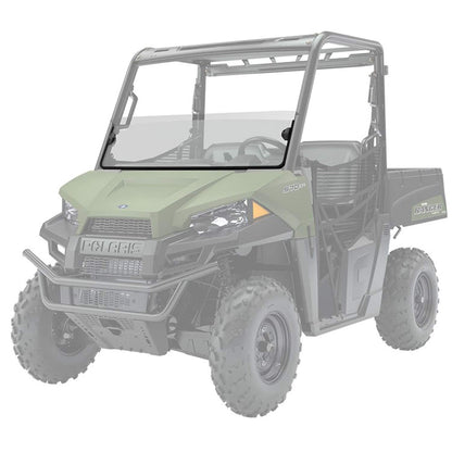 Polaris Off Road Lock & Ride Half Windshield - Poly