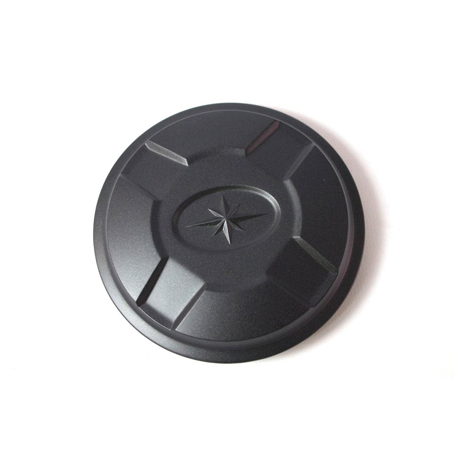 Polaris ATV Hub Cover, Flash Black, Genuine OEM Part 5438120-655, Qty 1