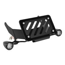 Slash Cut Lic Plt Kit With Ts Black