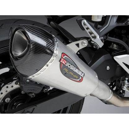 Exhaust Street Alpha T Slip On Ss Ss Cf Works