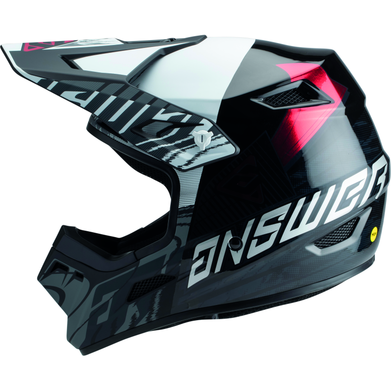 
                      
                        Answer AR3 Ronin Helmet Black/White/Crimson - Small
                      
                    