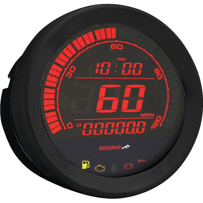 Digital Gauge Cluster Black Bezel 04 13 Flht And Fltr
