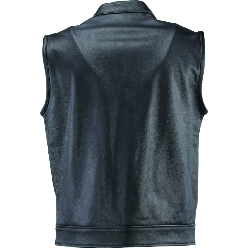 Kuryakyn Leather By River Road Vandal Club Vest Black - Small